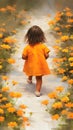 The Little Princess and the Path of Flowers