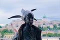 The Little Princess statuette in Budapest, Hungary