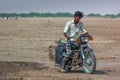 Little Rann of Kutch desert Royalty Free Stock Photo