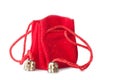 Little red bag Royalty Free Stock Photo