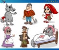 Little red riding hood characters