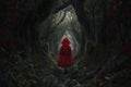 Little Red Riding Hood. A Fairy Tale, by Charles Perrault, the Brothers Grimm. The Red Cloak, a timeless classic, a