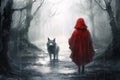 Little Red Riding Hood. A Fairy Tale, by Charles Perrault, the Brothers Grimm. The Red Cloak, a timeless classic, a