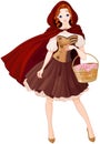 Little Red Riding Hood Royalty Free Stock Photo