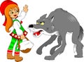 Little red riding hood Royalty Free Stock Photo