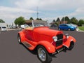 Little Red Roadster Royalty Free Stock Photo