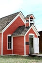 Little Red Schoolhouse Royalty Free Stock Photo