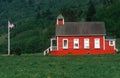 Little Red Schoolhouse Royalty Free Stock Photo