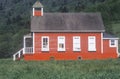 Little Red Schoolhouse, Northern CA Royalty Free Stock Photo