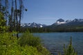 Little Redfish Lake 1959 Royalty Free Stock Photo