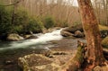 Little River in Great Smokey Mountains National Park Royalty Free Stock Photo