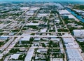 Little River Industrial District neighborhood in Miami, Florida USA. Royalty Free Stock Photo