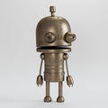 Little robot, character, 3d rendering