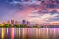 Little Rock, Arkansas, USA Skyline Royalty Free Stock Photo