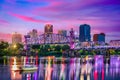 Little Rock Arkansas Skyline