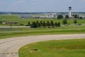 LITTLE ROCK, ARKANSAS, USA - JULY 25, 2019: Bill and Hillary Clinton National Airport in Little Rock, Arkansas.