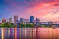 Little Rock, Arkansas, USA Skyline Royalty Free Stock Photo