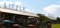 Little Rock Sign Atop The River Market Building Royalty Free Stock Photo