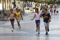 Little Runners, Havana Royalty Free Stock Photo