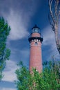 Little Sable Point Light is located south of Pentwater Michigan