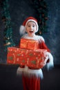 Little Santa Royalty Free Stock Photo