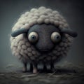 Little scared sheep, Generative AI