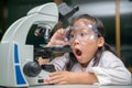 Little Scientist is excited about science experiments