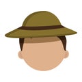 Little scout character icon