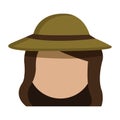 Little scout character icon