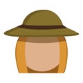 Little scout character icon