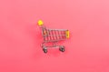 Little shopping cart Royalty Free Stock Photo