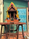 Buddha shrine in Koh Samui in Thailand 14.1.2018