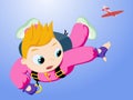 Little skydiver