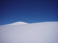 Little snow hills Royalty Free Stock Photo