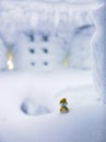 A little snowman friend. Royalty Free Stock Photo