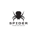 Little spider tarantulas black logo symbol icon vector graphic design illustration idea creative