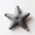 Little Star: Grey Felt Starfish With Realistic Design