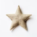 Little Star A Tweed Five Pointed Star On Clean Background