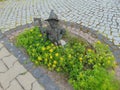 Little Statue in a Garden