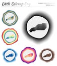 Little Stirrup Cay logo collection.