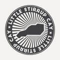 Little Stirrup Cay round logo.