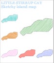 Little Stirrup Cay sketchy island.
