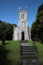 Little stone church in the irish country Royalty Free Stock Photo