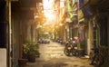 Little street of Ho Chi Minh city, Vietnam