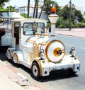 Little street locomotive in Agadir