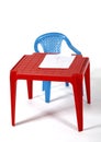 Little table and chair Royalty Free Stock Photo