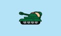 Little Tank Logo For Game And Toys Brand