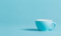 Little teacup on a bright background Royalty Free Stock Photo