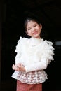 Little thai girl in a traditional costume Royalty Free Stock Photo
