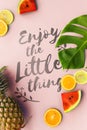 Little Thing Enjoy Being Happiness Simplicity Concept Royalty Free Stock Photo
